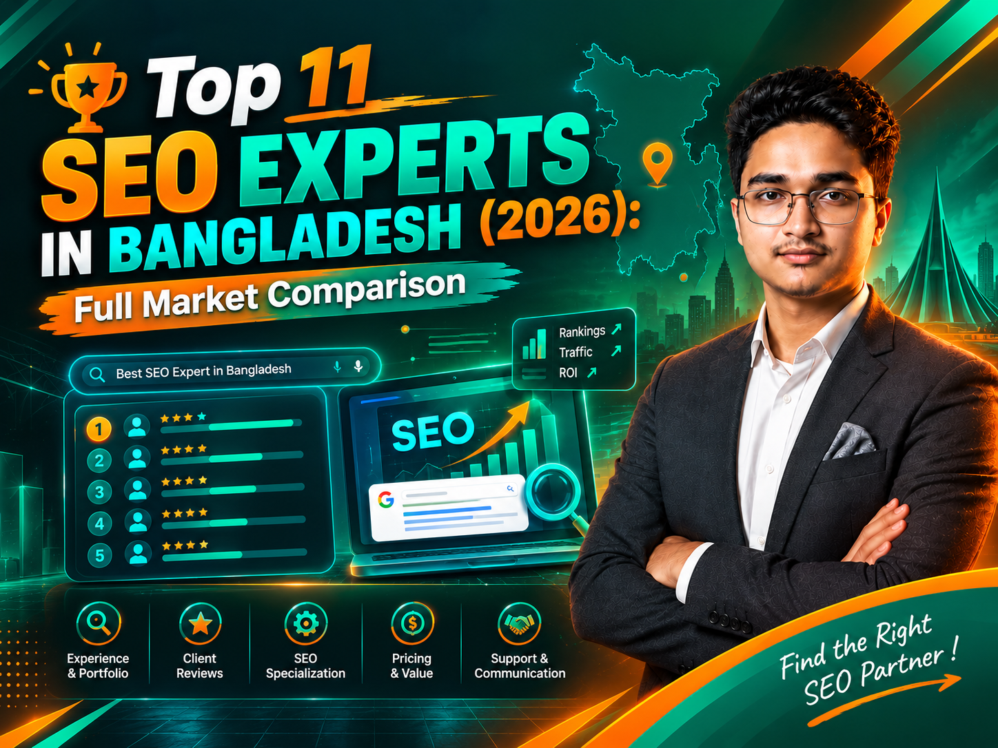 Top 11 SEO Experts in Bangladesh (2026): Full Market Comparison