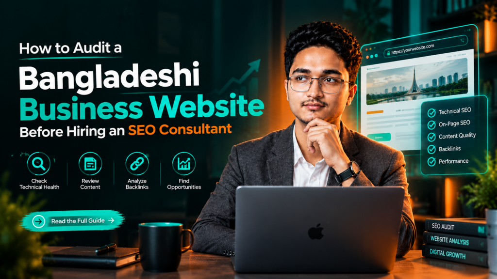 Bangladeshi Website SEO Audit Guide by Tanveer Evan rahat
