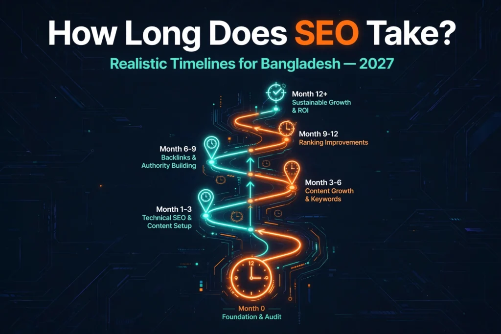 How Long Does SEO Take in Bangladesh — Realistic Timelines 2027
