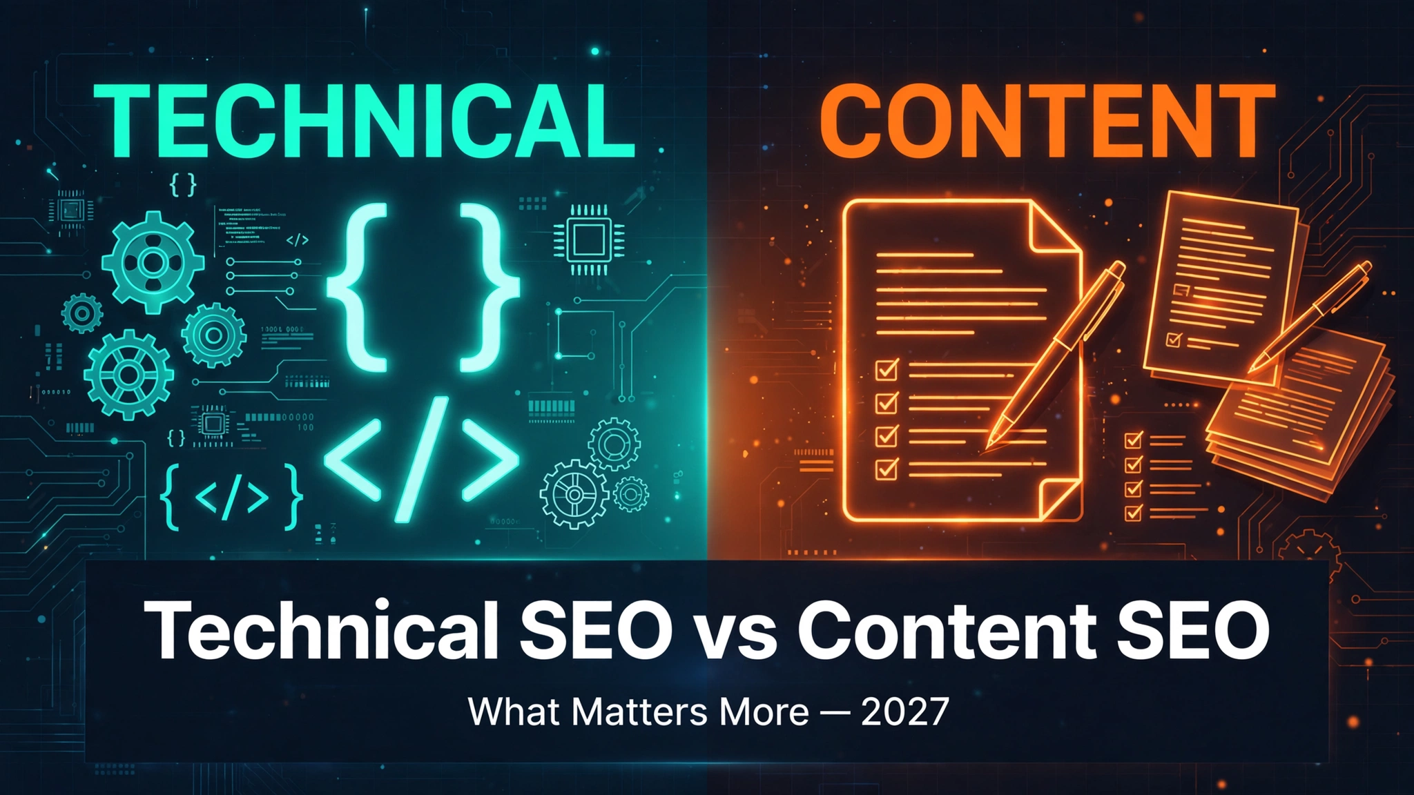 Technical SEO vs Content SEO: What Does Your Business Actually Need?
